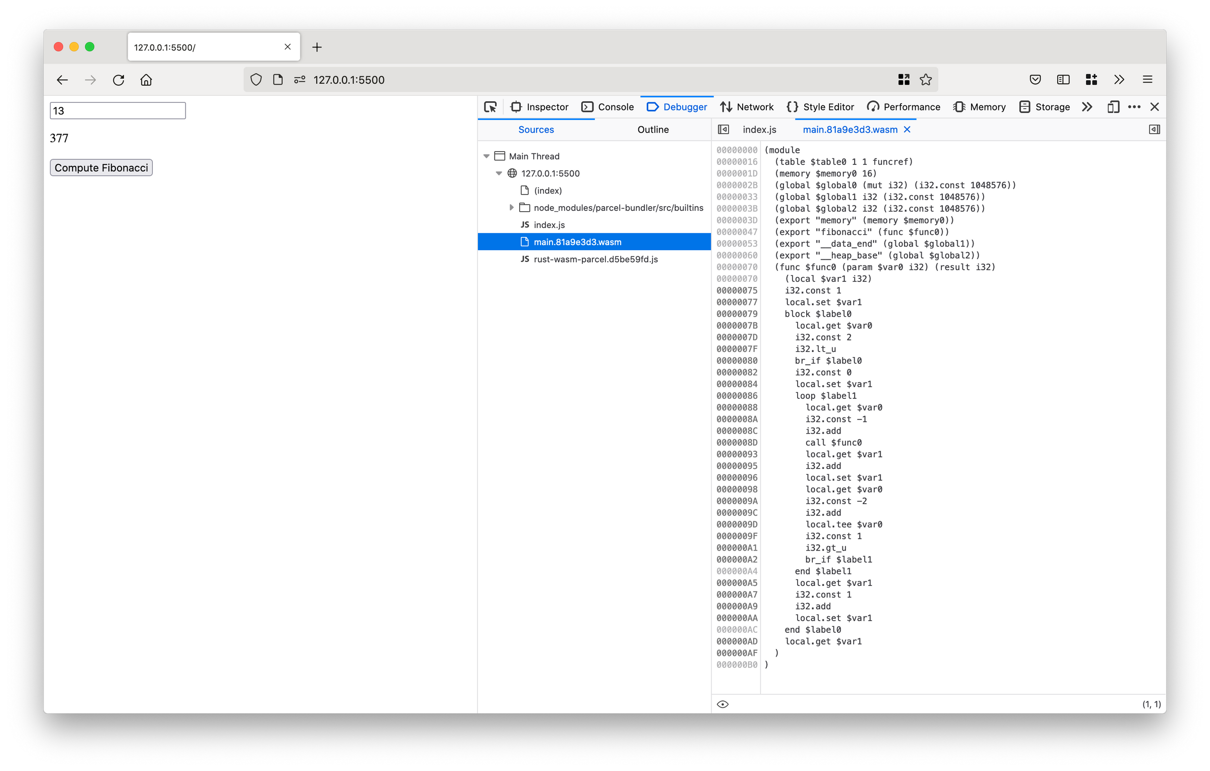 The WebAssembly Text Format